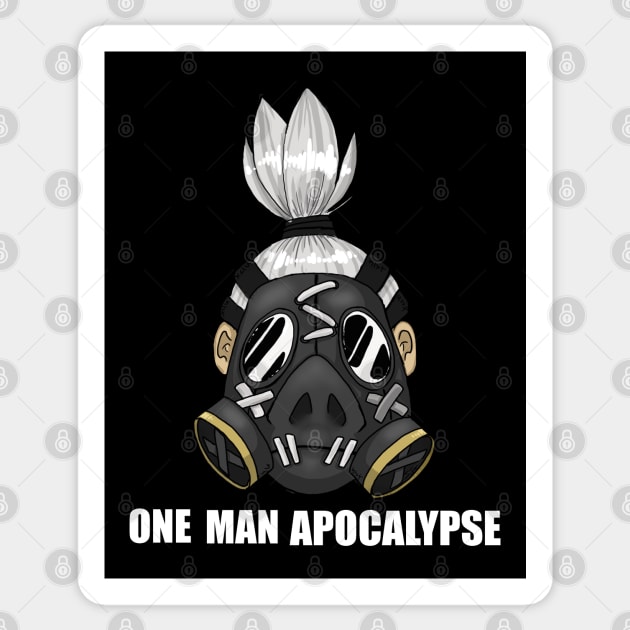 Roadhog One Man Apocalypse Sticker by Bat13SJx